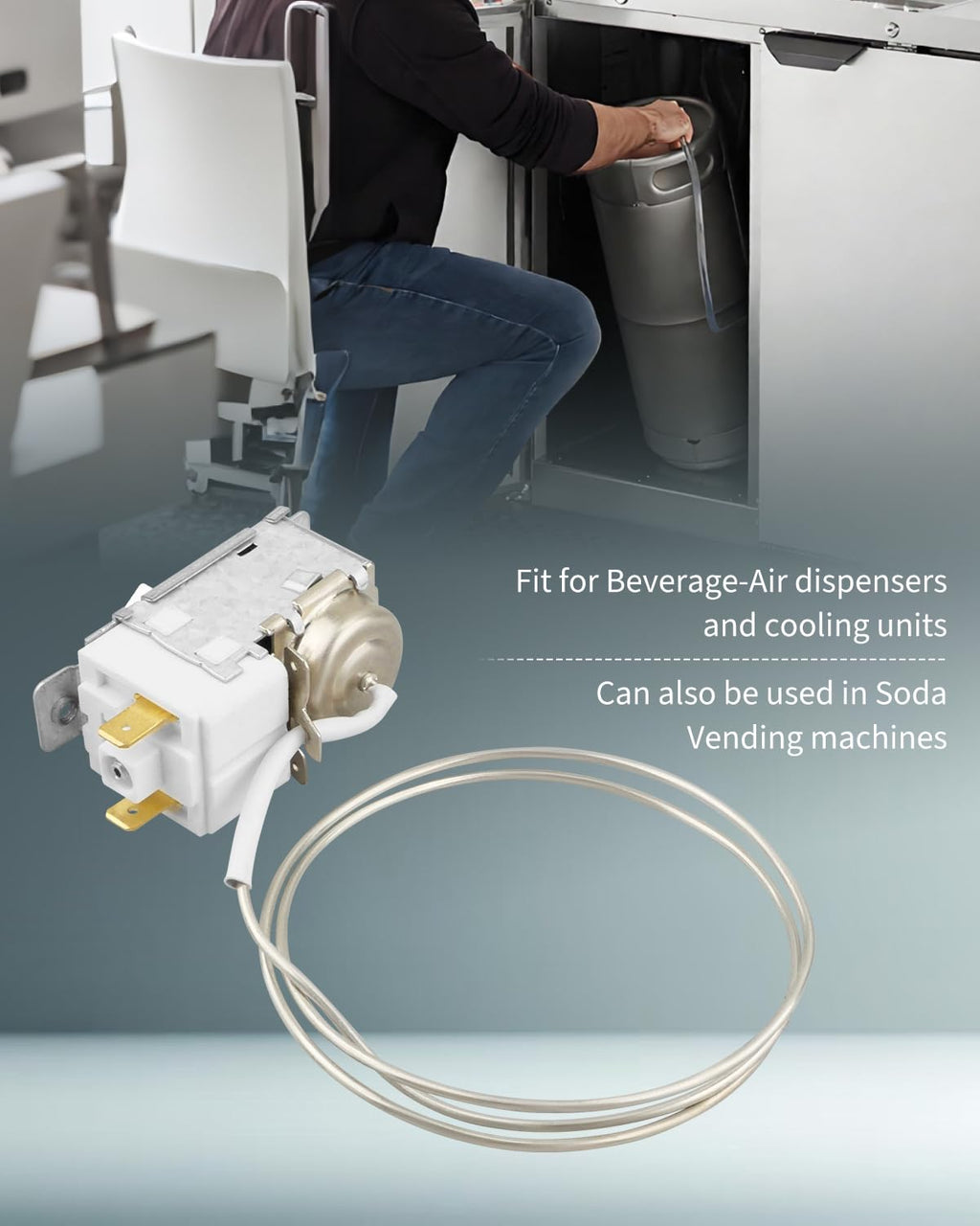 502-290B Refrigerator Temperature Control Fit for Beverage Air
