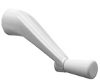 Casement Window Crank Handle Replace,White,3/8" Spline Socket Handle,Single