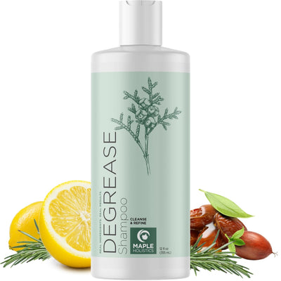 Clarifying Shampoo for Oily Hair and Scalp - Degrease Deep Cleansing Shampoo Build Up Remover with Rosemary Oil for