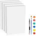 White 4 Pack 12x7.5x1 inch Foam Sheets 1 Inch