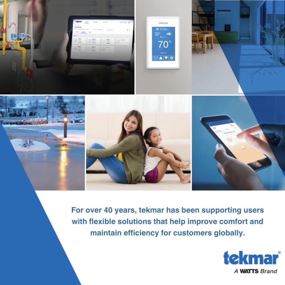 tekmar 079 Slab Sensor, 10 ft Wire for Underfloor Radiant Floor Heating