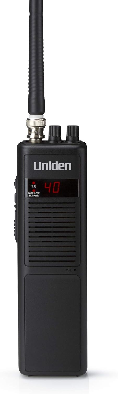 PRO401HH Professional Series 40 Channel Handheld CB Radio, 4 Watts Power with Hi/Low Power Switch, Auto noise