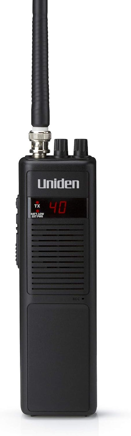 PRO401HH Professional Series 40 Channel Handheld CB Radio, 4 Watts Power with Hi/Low Power Switch, Auto noise
