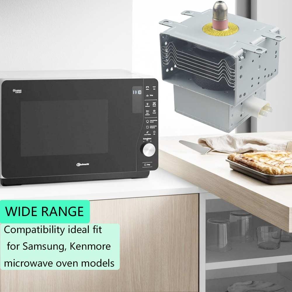 New OM75P-31 ESGN Magnetron for Samsung Whirlpool GE Microwave Oven WB27X10516 W10126794 05200163 14200684 14201717 Repair Part Replace WB27X10343, WB27X1114, WB27X1156 OM75P(31) Magnetron