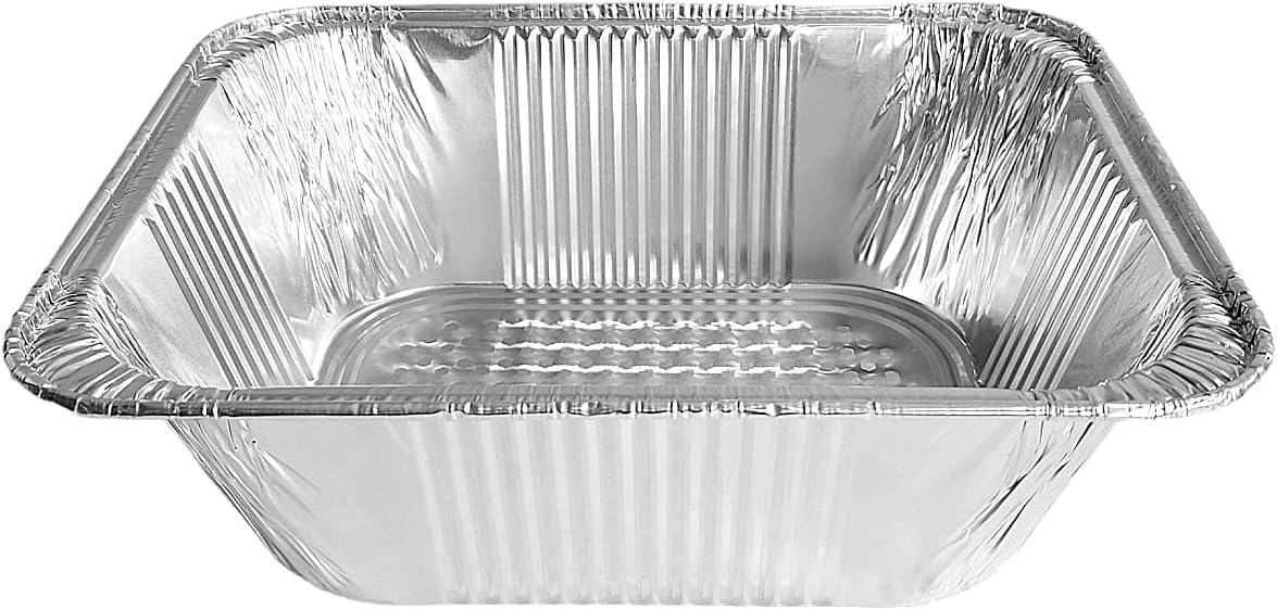 Half-Size (1/2) 4" Extra-Deep Alumium Foil Steam Table Roaster Pan - Disposable Containers Great for Baking, Cooking