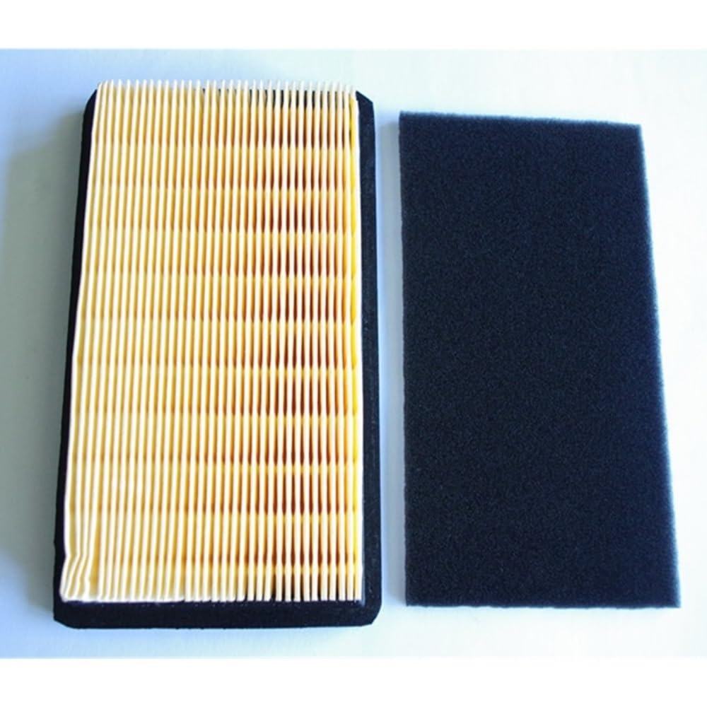 EX35 EX40 Air Filter Fit for EX35 EX40 14HP Engine Motor Paper Cleaner Main & Pre-Filter Element Replacement(2 Sets)