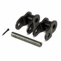 Jeremywell 140-2 Double Strand Roller Chain Offset Link (2 Pieces)