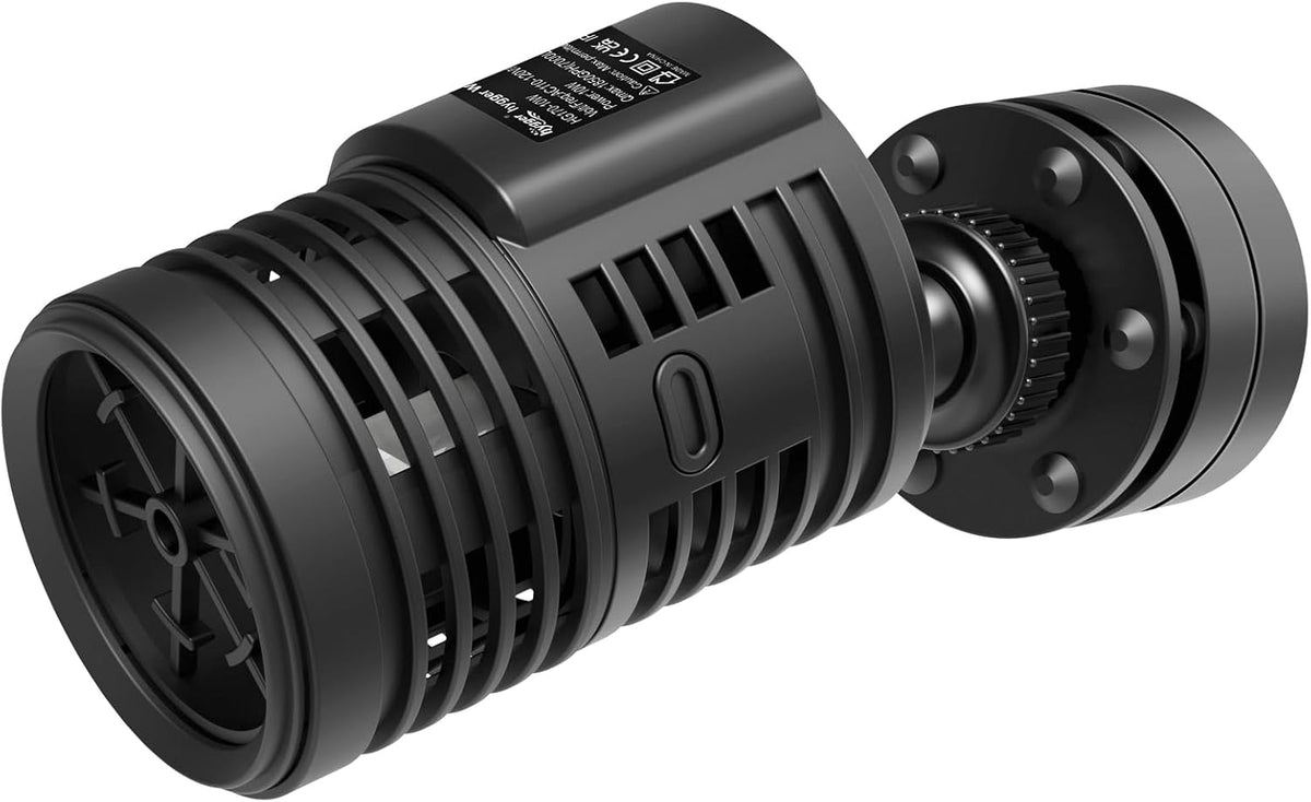 1850GPH Aquarium Wave Maker Pump with Strong Magnetic Suction Base, Ultra-quiet 360 Degree Rotating Submersible Power