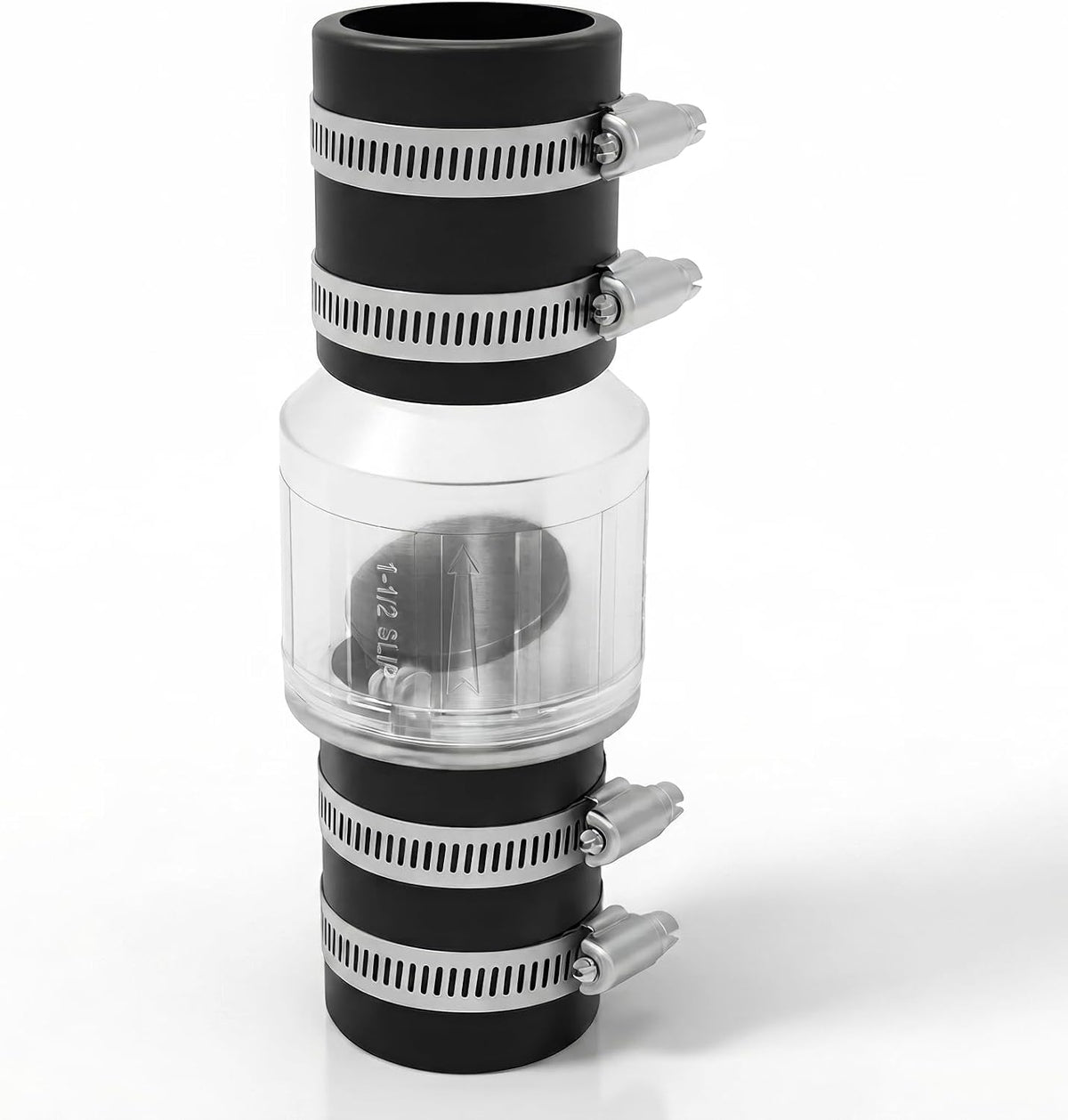 1-1/2" CV-150 Silent Sump Pump Check Valve, Spring-Loaded Backflow-Prevent