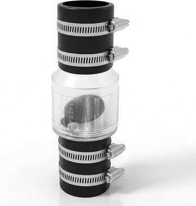 1-1/2" CV-150 Silent Sump Pump Check Valve, Spring-Loaded Backflow-Prevent