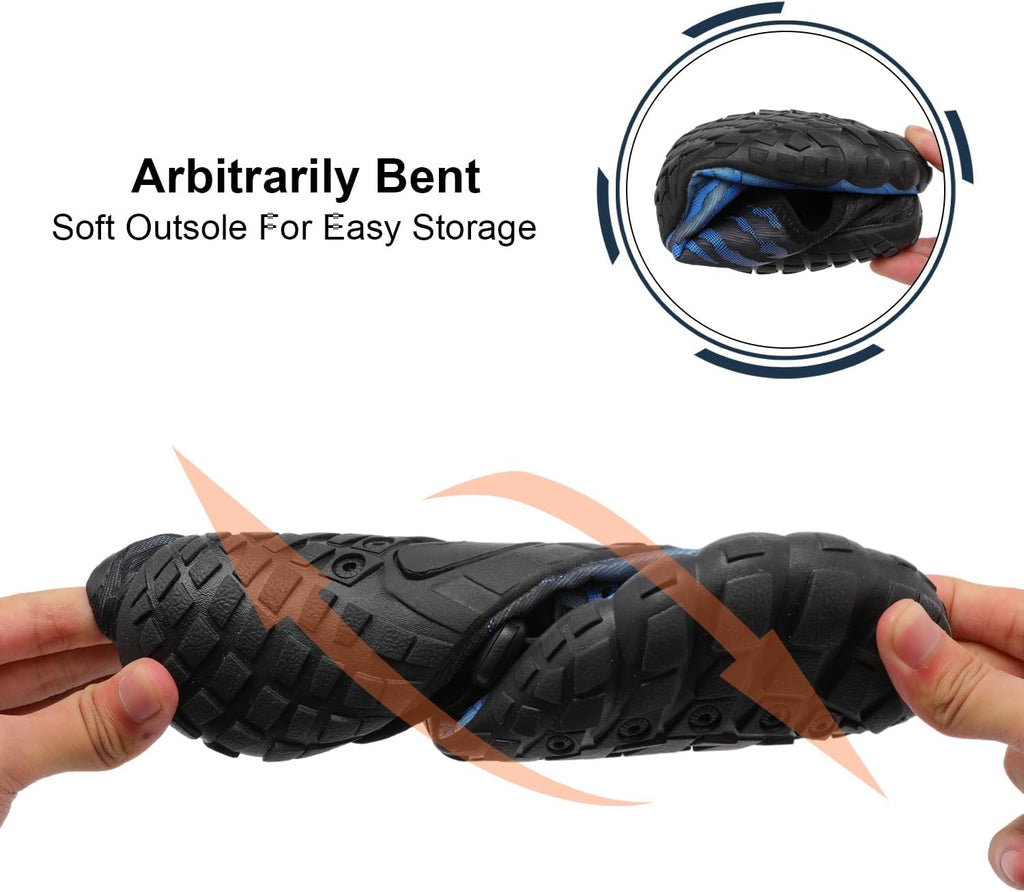 Swim Water Shoes for Women Men Quick Dry Barefoot Aqua Sneakers Shoe for Beach Hiking Diving Boating River Outdoor