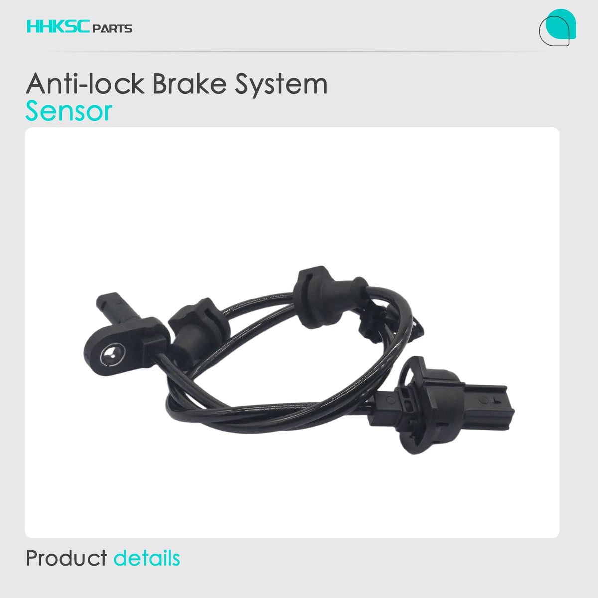 HHKSC 2pcs Front Left and Right ABS Wheel Speed Sensor ALS2795 ALS2803