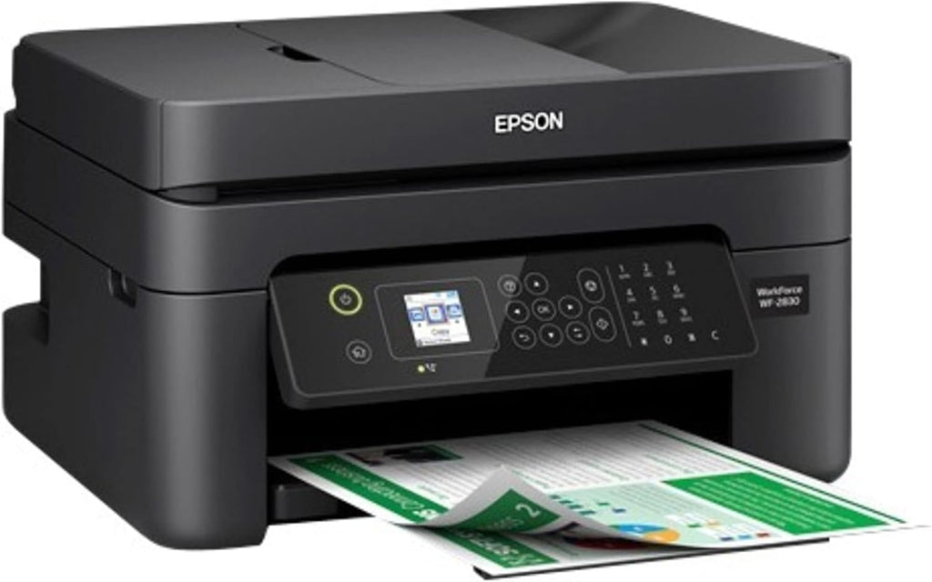 Workforce WF-2930 Wireless All-in-One Printer with Scan, Copy, Fax, Auto Document Feeder, Automatic 2-Sided Printing