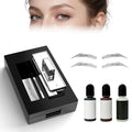 Eyebrow Stamp Kit With Stencils For Beginners, Brow Stamp Set,Shape-A