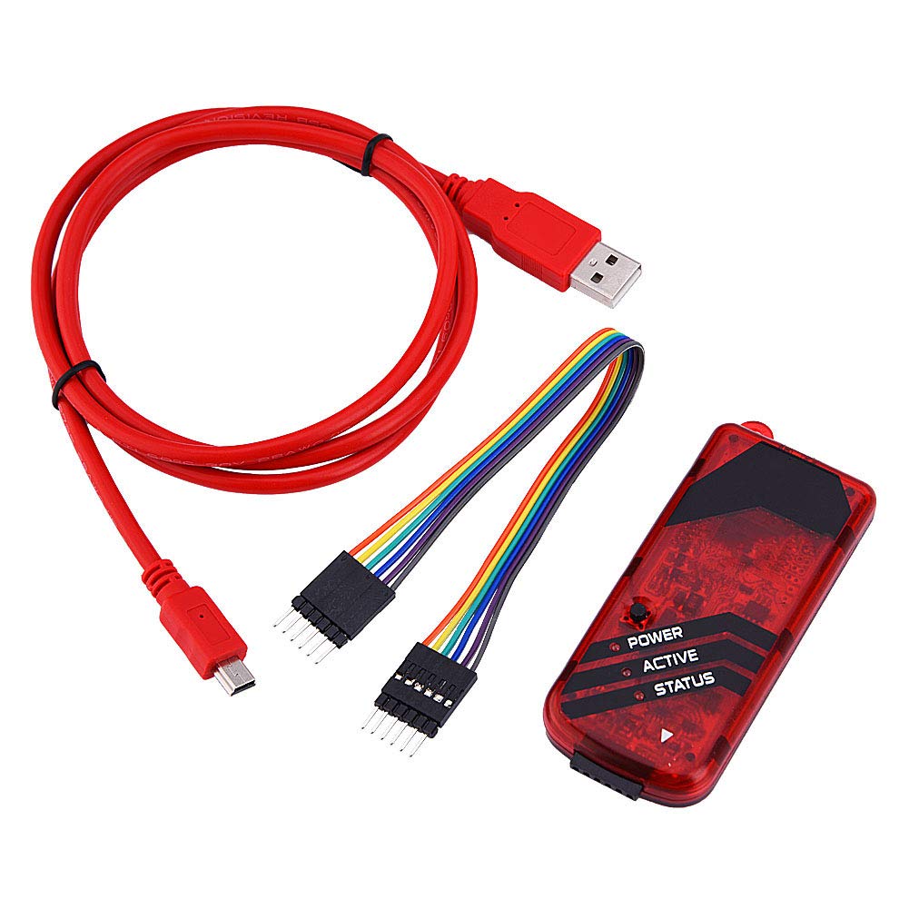 PIC Kit 3 Programmer Debugger Emulator, Low Voltage 2.0-6.0V, Firmware Upgradeable for Flash Microcontroller Development, USB Interface Real-Time Execution MPLAB IDE Compatible