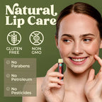 Organic Lip Balm - Moisturizing 6-Pack