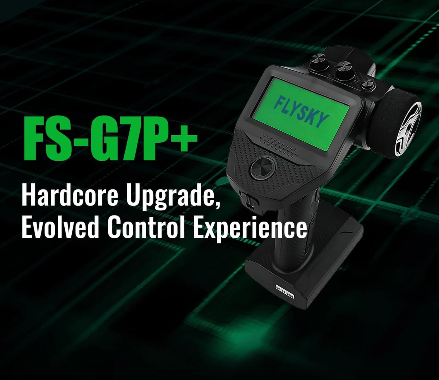 FS-G7P+ Transmitter and Receiver FS-R11P, for RC Car & Boat Flysky | 2.4GHz 10-Channels | Adopting Flysky Radio