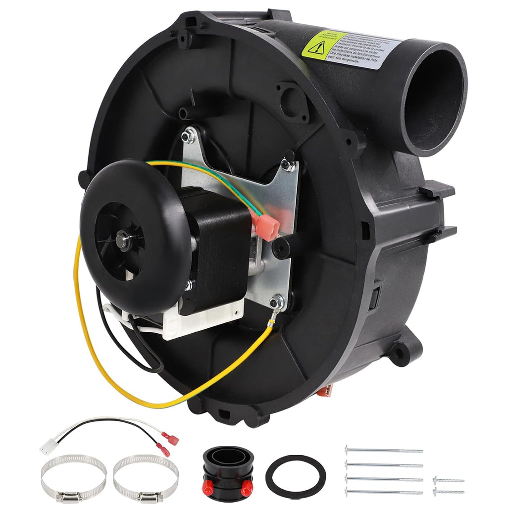 Criditpid Furnace Draft Inducer Blower Motor Replaces Goodman 0171M00001S, 0171M00000S, 22307501, Rotom FB-RFB501, Jakel J238-150-15293, 119384-00.
