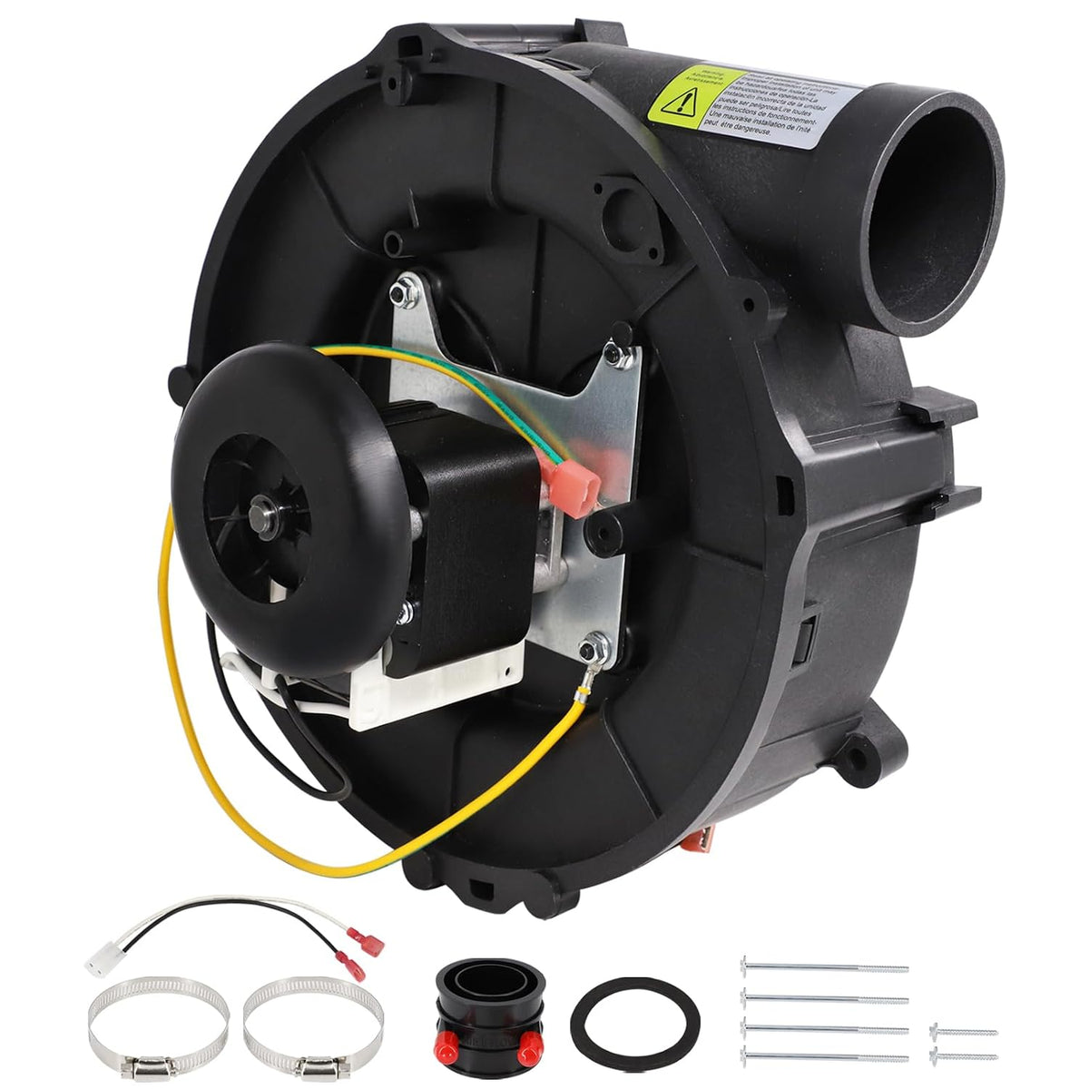 Criditpid Furnace Draft Inducer Blower Motor Replaces Goodman 0171M00001S, 0171M00000S, 22307501, Rotom FB-RFB501, Jakel J238-150-15293, 119384-00.