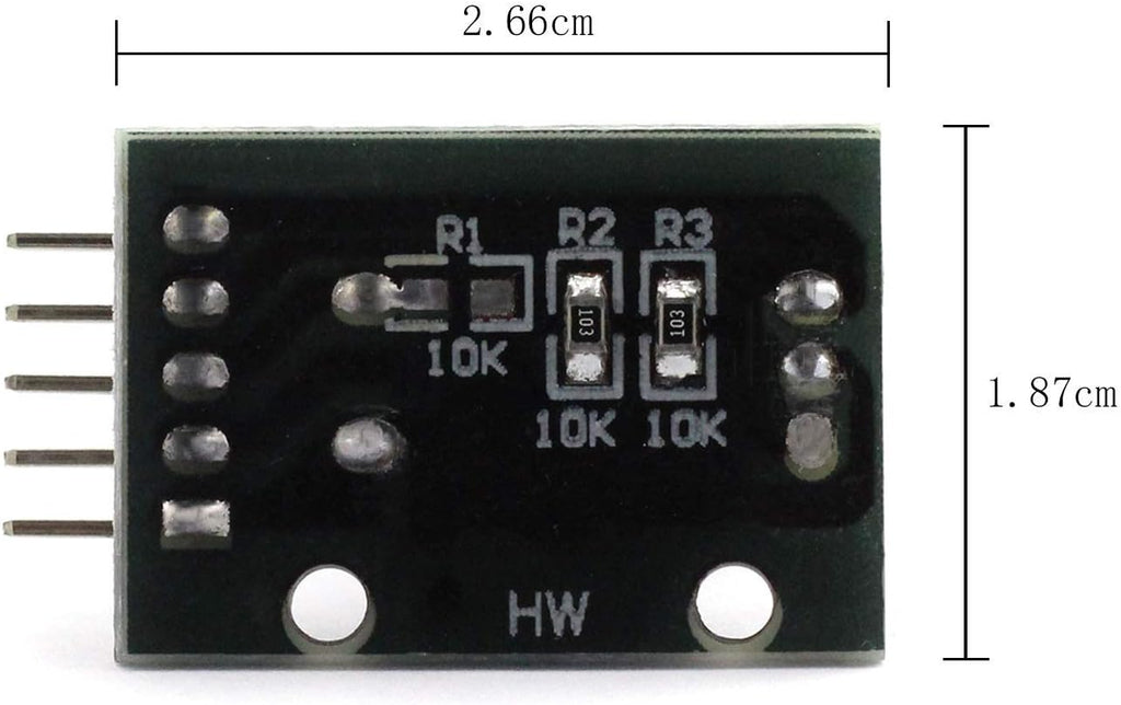 2pcs Rotary Encoder Module KY-040 360 Degrees for Arduino Compatible Brick Sensor Switch Development Board