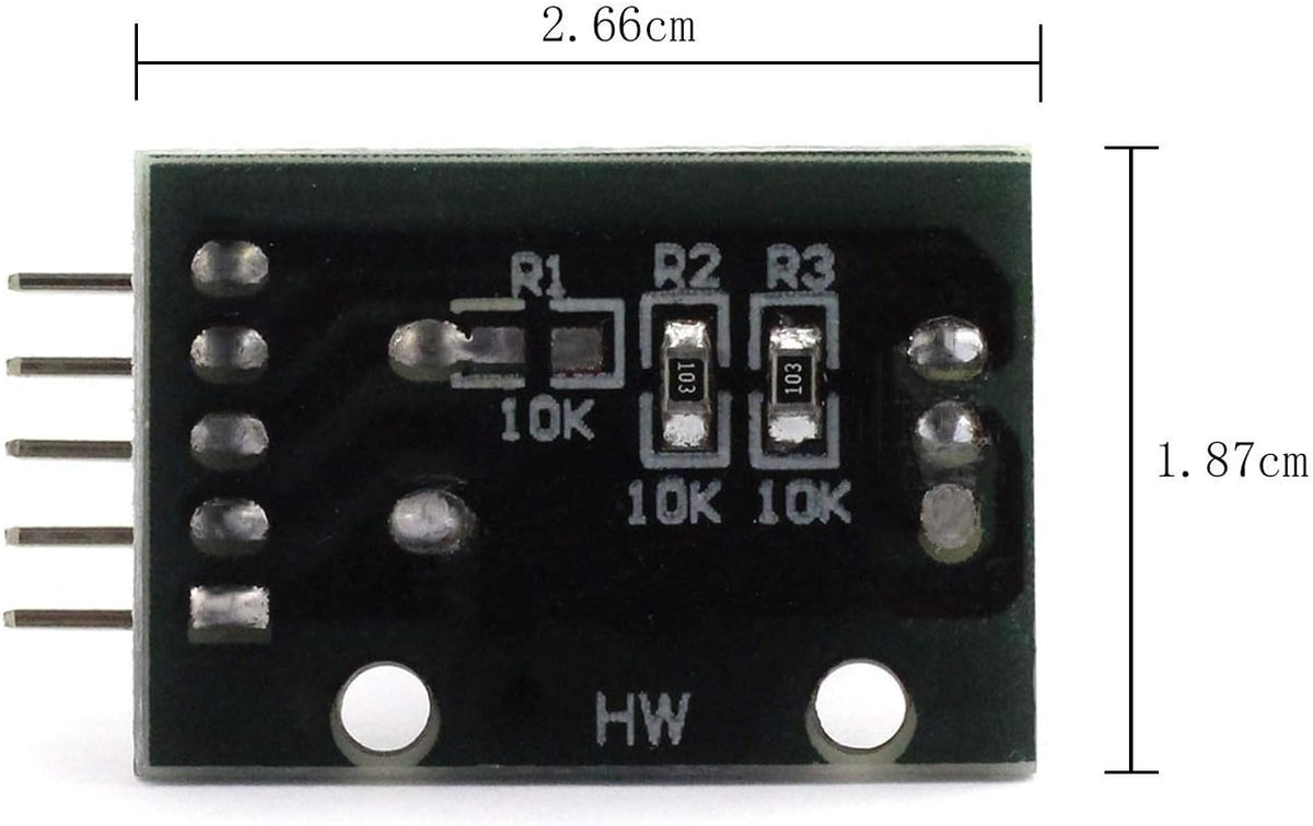 2pcs Rotary Encoder Module KY-040 360 Degrees for Arduino Compatible Brick Sensor Switch Development Board