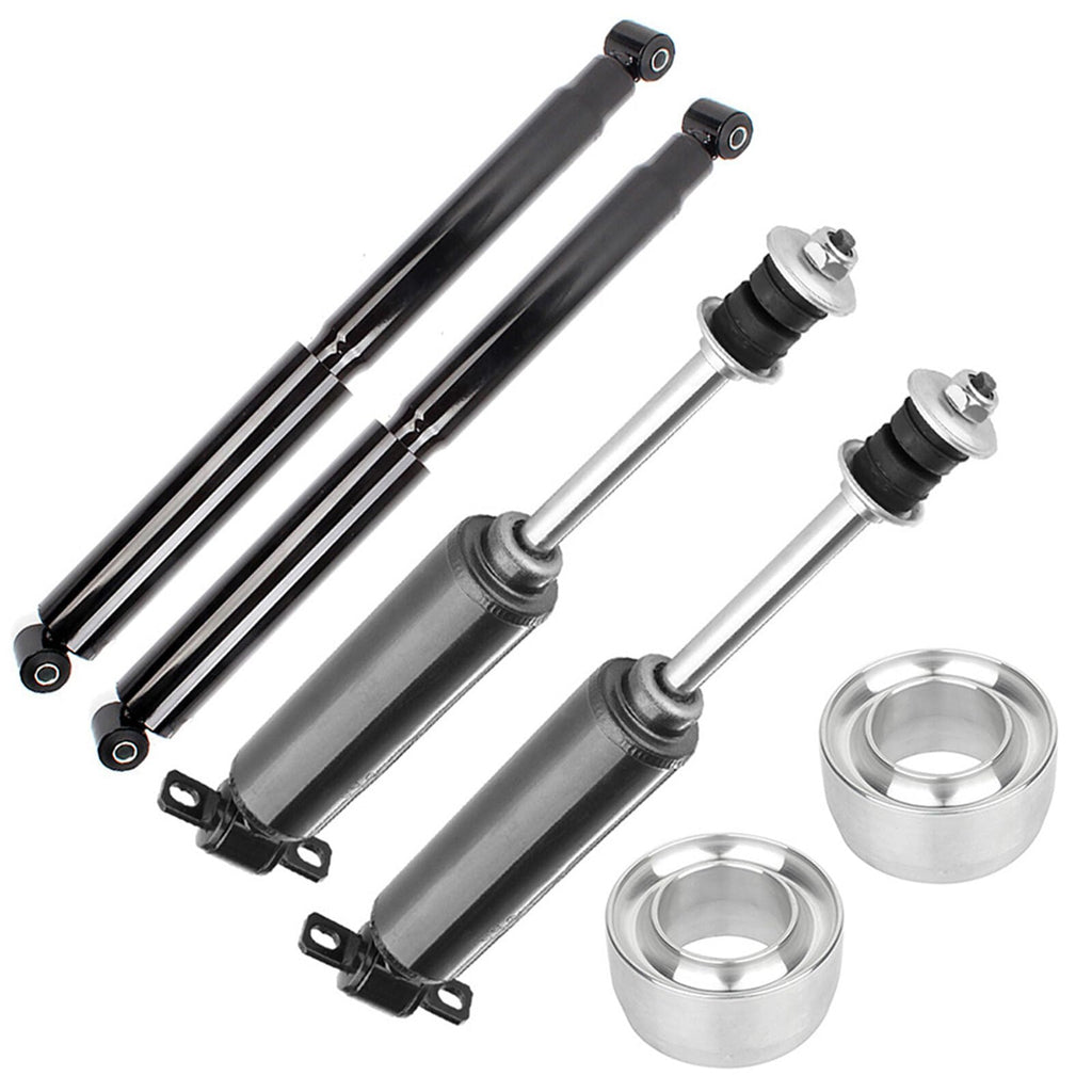 SCITOO Front Rear Struts Shock 2.5" Front lift Kit 97-04 for Dakota