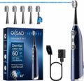 Electric Toothbrush with Water Flosser for Adults, 3-in-1 Sonic Brush & Floss Combo, Cordless Oral Irrigator with 5
