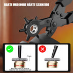 Leather Hole Punch for Belt, Diyife Revolving Punch Plier Kit, 6 Hole Sizes