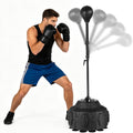 Cobras Reflex Bag Boxing Boxing Speed Bag with Stand 57-72in Height | Adjustable Standing Punching Bags for Adults