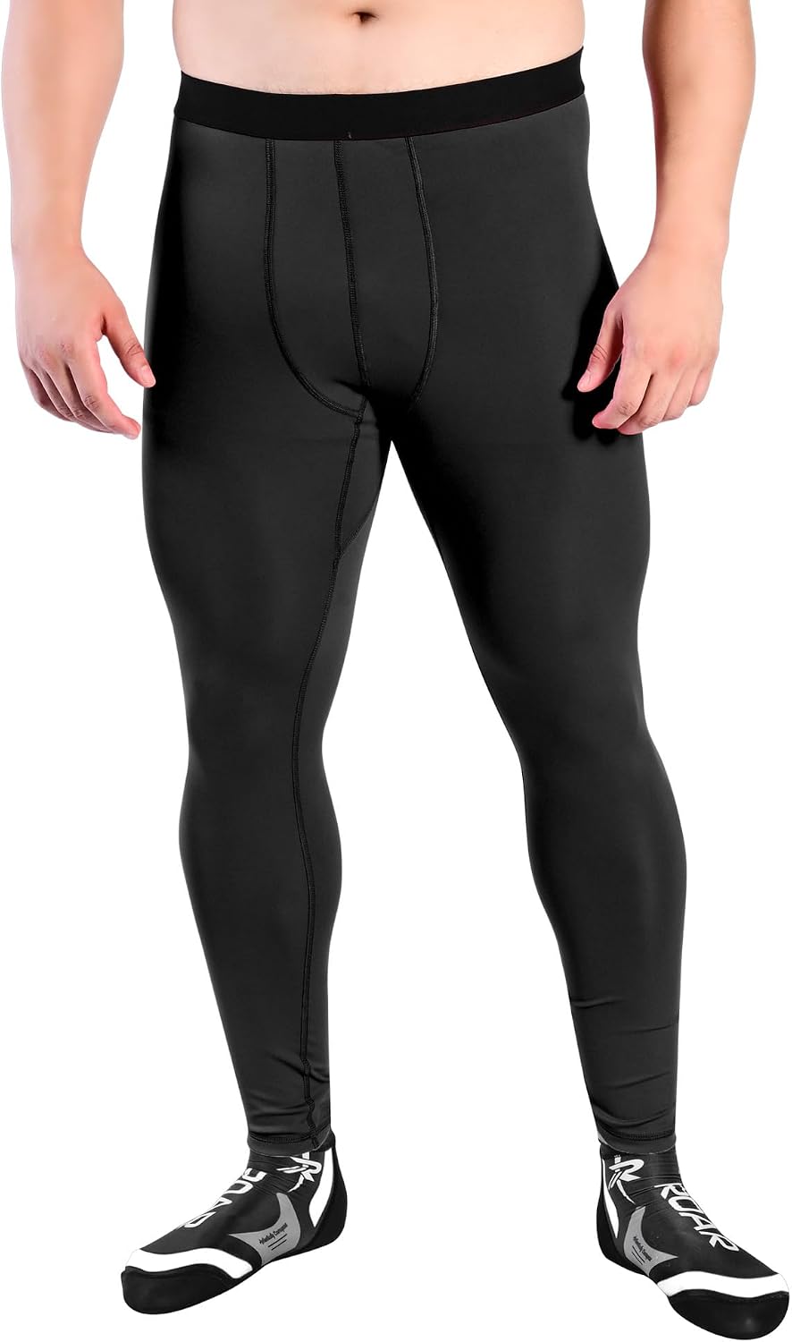 Compression Pants Men MMA Leggings No-Gi Grappling Spats BJJ Pants Compression Tights Jiu Jitsu Spats