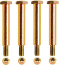 4-Pack 193406 137644 Deck Wheel Shoulder Bolts Compatible with Cub Cadet