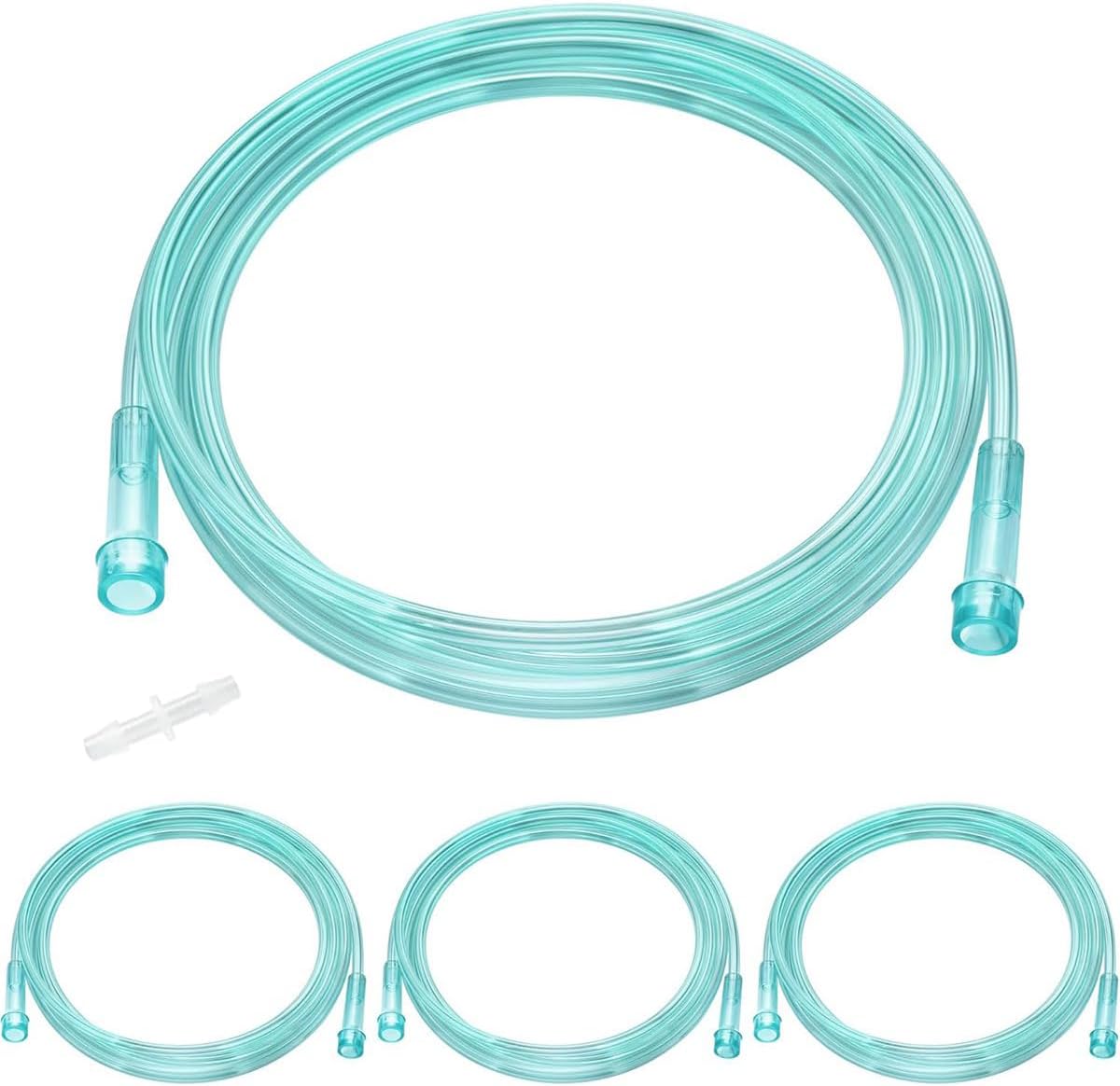 Oxygen Tubing, 3 Pack, 10 Ft Each, Green