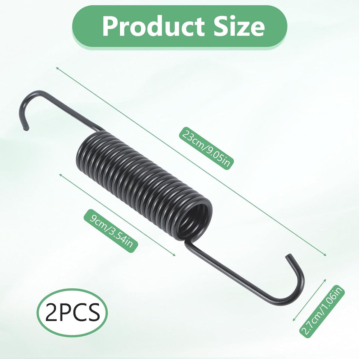 2Pcs WH05X10012 Washer Spring Suspension Compatible with GE Washing Machines GFW400SCK0WW GFW400SCM0WW GFW400SCM0WW GFW400SCM1WW GFW400SCM1WW GFW430SSM0WW GFW430SSM0WW GFW430SSM1WW