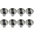 8 Pack Stove Knobs, 6mm Metal Rotary Gas Range Switch Control Burner Knobs Replacement for Gas Range Oven Stove