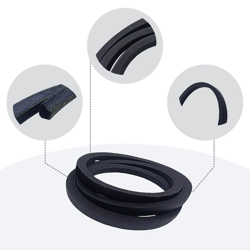 M110978 Lawn Mower Drive Belt for John Deere LX172 LX173 Honda 22431-V09-A01 HA4118 H38A H48A, 1/2" x 102 1/4"