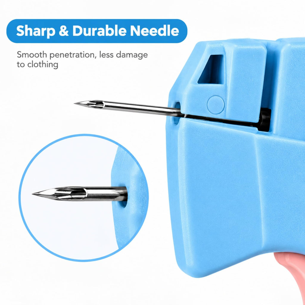 Stitch Gun for Clothes-Tagging Gun for Clothing Blue,Stitchy Stichy Tag Gun