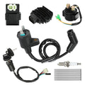 EOPOAYI Recon 250 Ignition Coil Starter Solenoid Relay for Fourtrax 200 ATV