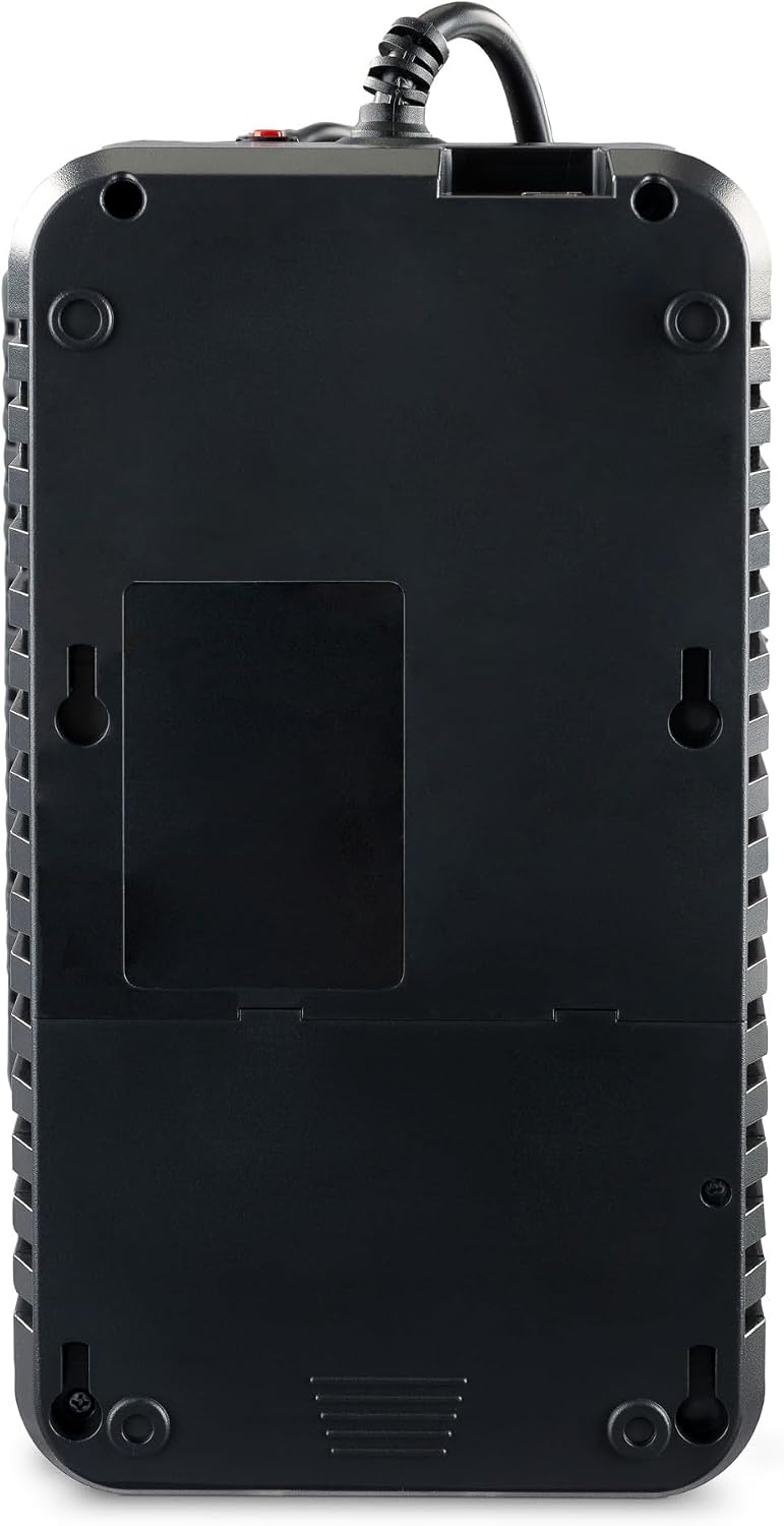EC650LCD Ecologic UPS Battery Backup and Surge Protector | 650VA/390W, 8 Outlets, ECO Mode, Compact, UL Certified