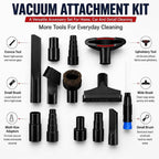 Plergi Vacuum Attachment Kit for Atrix Ergo Backpack VACBP10HEPA
