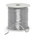 Silver Pearlized Raffia Ribbon 1/4" X 100 Yards