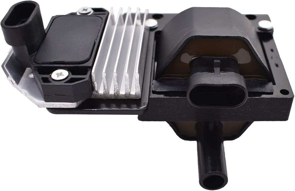 WFLNHB Ignition Coil DR-49 with Ignition Module D577 Replacement for Chevy