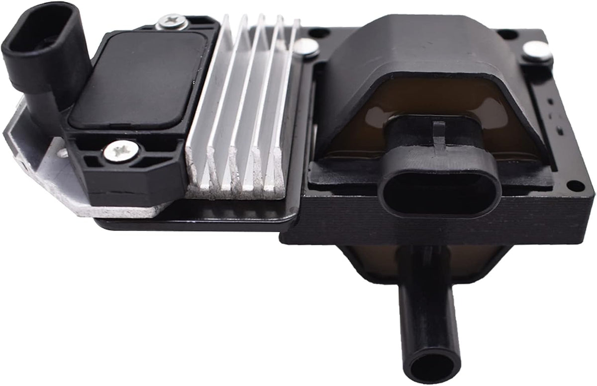 WFLNHB Ignition Coil DR-49 with Ignition Module D577 Replacement for Chevy