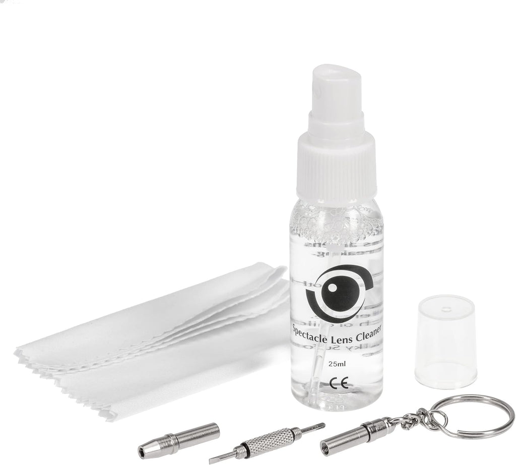 Eyeglass Cleaner | 25ml Lens Cleaner Spray with Wipes