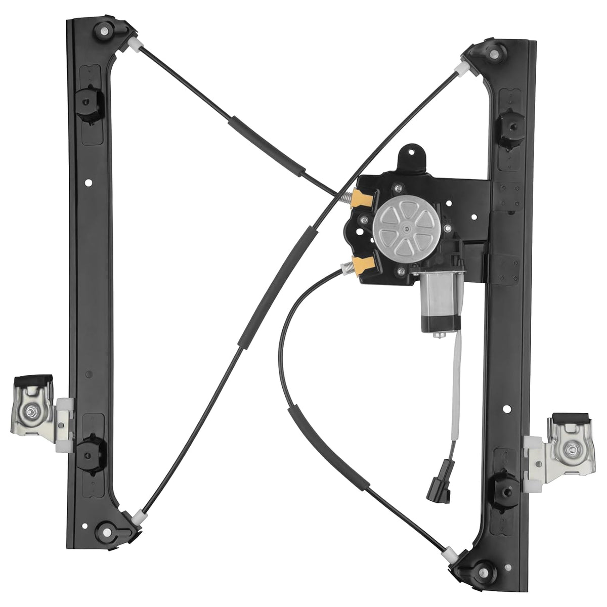 Obaee Window Regulator with Motor Front Left Driver Side, Replace 741-690
