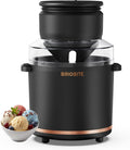 1.1 Quart Ice Cream Maker Machine,Black
