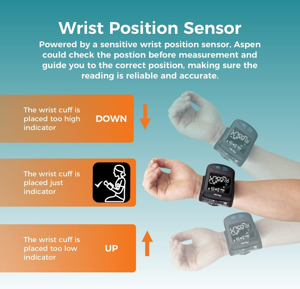 Blood Pressure Monitor Adult Cuff, Blood Pressure Cuff Monitor Wrist, Blood Pressure Machine Home Use 5.3-8.5"