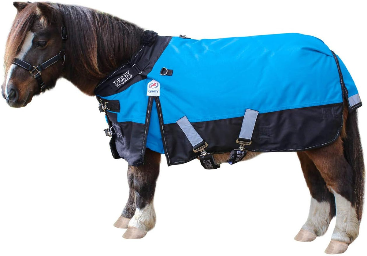 Nordic-Tough 1200D Heavyweight Mini Horse & Pony Turnout Blanket – Waterproof, Reflective, 300g Insulation