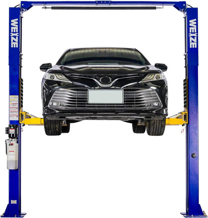 10000lbs 2 Post Car Lift with Double Point Release, 2 Post Overhead Auto Truck Tractor Lift for Repair Store