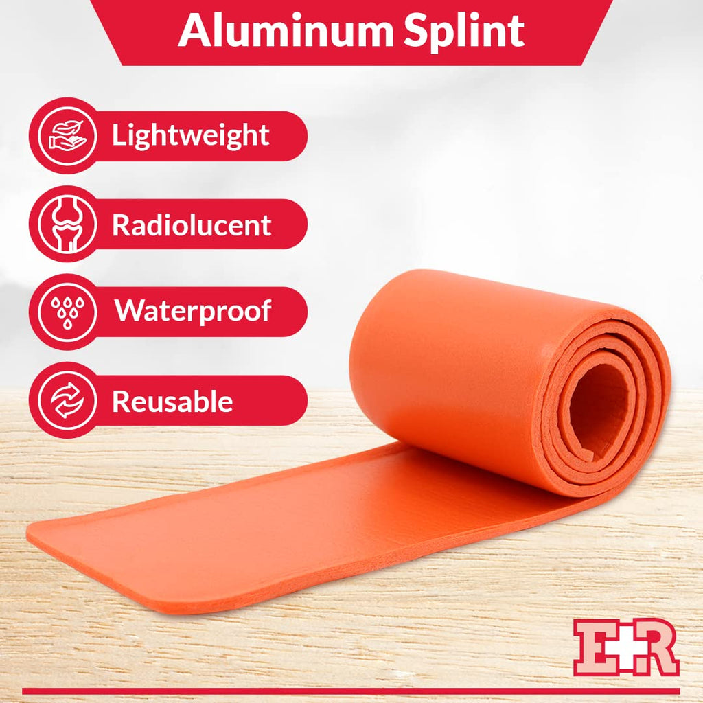 Universal Aluminum Splint, 36 Inch Rolled – 3 Pack