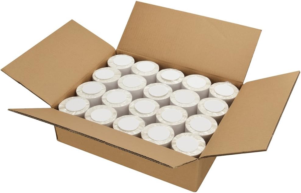 Thermal Labels 4x6 Direct Thermal Shipping Labels, 20 Rolls with 250 Labels/Roll, 1'' Core, Compatible Zebra 2844